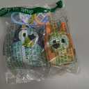 Bluey Mini Plush Clip-on 2-Pack (Bluey and Bingo) with Character Lanyard Keychain Bundled Gift Set