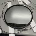 Black Circle Mirror Wall Decorative Metal Wall Mirror, Art Small Round Wall Home Mirror, Decor Living Room Bedroom Bathroom Entryway 12"