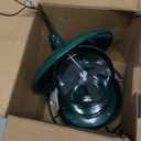 Metal Roof Bird Feeder for Outdoors - 360 Feeding Perch. Green (1.7lb:Green)