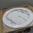 Fitop Bathroom Exhaust Fan with Light, 130 CFM 47W Ceiling Mount Shower Ventilation Exhaust Fan, 1.5 Sones Bathroom Vent Fan with Light, 1100LM LED Light 3000K/4000K/5000K (Silver)