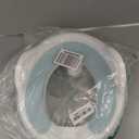 Jool Baby Potty Training Seat for Boys and Girls With Handles, Fits Round & Oval Toilets, Non-Slip with Splash Guard, Includes Free Storage Hook (Aqua)