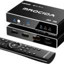 HDMI Switch Splitter 3 in 1 Out 4K 60Hz/ HDCP2.3/ MF Remote for Auto Switch on off/eARC/Allm/Vrr/CEC/HDR10+/Dolby Vision. Switcher selector Box hub Multi Adapter for Multiple Extra Port