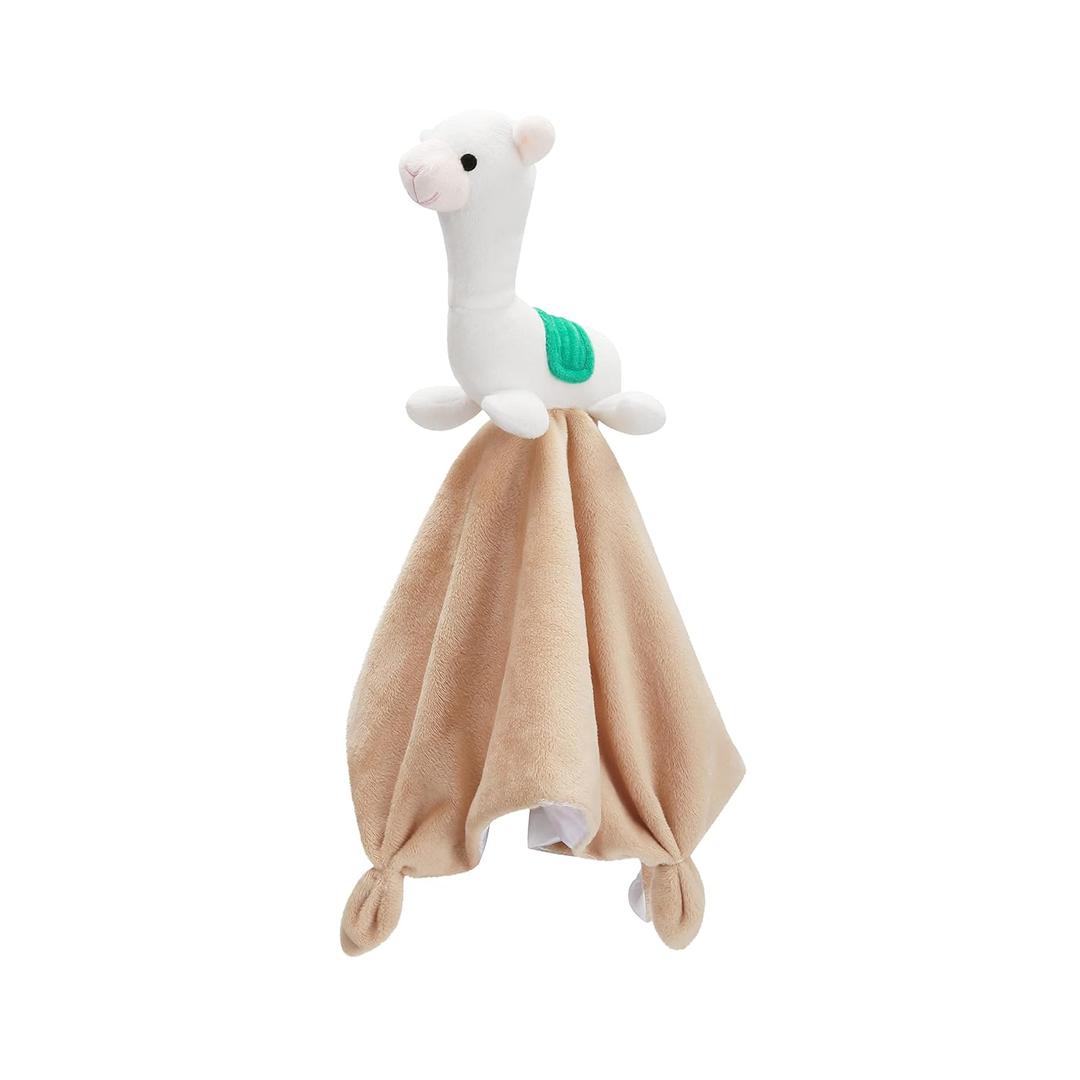 Pro Goleem Llama Security Blanket Soft Loveys for Babies Boys and Girls Newborn Lovie Infant Blankie Llama Baby Snuggle Toy Stuffed Animal Baby Gifts 14 Inch