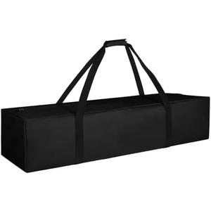 INFANZIA 35 inch Duffel Travel Sports Equipment Bag, Long Luggage Bag with Upgrade Zipper Water Resistant, Extra Large Foldable Storage Bag for Camping, Tent, Tripod, Fishing