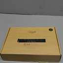 Viyffo 10 Inch Taper Candles-20 Pack Green, Unscented, SmokelessUp to 8 Hour Burn  Long Tall Tapered Candlesticks for Wedding, Dinner, Holiday, Party, Home Decor Natural Color Series