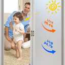 Frosted Glass Window Privacy Film with Tools, Pure, 29.6" x 157.4"