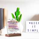 Boss Gifts for Women - Boss Lady Gifts for Women, Bosses Day Leader, Leadership Plaque with Base