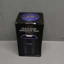 Katchy Flying Insect Trap Indoor  Catcher & Killer for Mosquito, Fruit Fly, Gnat & Small Moth  Non-Zapper with Suction & Blue Light  Ideal for Indoor Spaces, Kitchen & Plants (Original, Black)