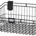 Suncast MB1218B Wire Basket 12x18 Inch, Black