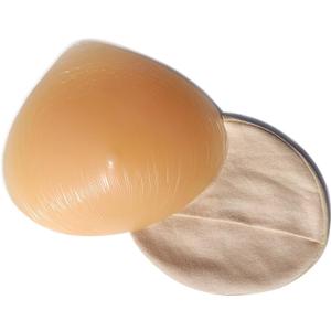 Silicone Breast Form Triangle Bra Inserts Mastectomy Prosthesis Padding Enhancers One Piece