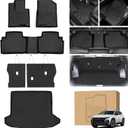 PELEUS Floor Mats and Cargo Liners Compatible with Hyundai Tucson 2022-2026 Gas, All Weather Heavy Duty TPE Car Mats Full Set with Backrest Mat, Upgraded Raised Edges Odorless, Not for Hybrid/PHEV