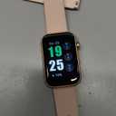 Smart Watch Fitness Tracker (Answer/Make Call), 24/7 Heart Rate Spo2 Blood Pressure Monitor Sleep Tracker, 114 Sports Modes Pedometer Calorie Step Tracker, Waterproof Activity Tracker for Women (Pink)