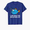 I Just Really Like Anglerfishes, Ok? Angler Fish T-Shirt, 3XL