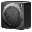 Gaiatop Mini Space Heater, Lightweight PTC Ceramic Fast Heating 500W Energy Efficient for Indoor Use, Overheating & 45° Tip-Over Protection, Portable Desk Electric Heaters for Office Home Black