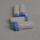 Smart Automatic Cat Litter Box - Self Cleaning Cat Litter Box with Built in Odor Eliminator -Works with Clumping Cat Litter (Self-Cleaning Litter Box) (Replacement Bags 4 Rolls)