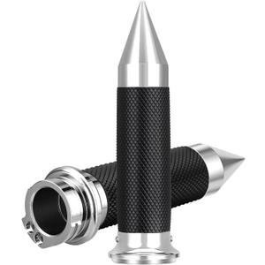 Hand Grips 1 Inch/25mm Motorcycle Handlebar Grips Cable Throttle Compatible Harley Touring Softail Dyna Sportster Street Glide Cruisers Choppers