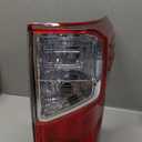 Tail Light Assembly Compatible with Nissan Titan 2017-2023 / Titan XD 2016-2023, Halogen Type Rear Lamp with Bulbs Replacement for 26550-EZ23D NI2801213, Red+Clear Lens, Right Passenger Side