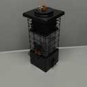 KRUOO Metal Squirrel Proof Bird Feeder for Outdoors Hanging,Wild Bird Feeders for Outside, 2.5 lb Capacity