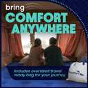 EnerPlex Air Mattress with Built in Pump - Self-Inflating Blow Up Mattress with Neck Support - Inflatable Air Bed for Portable Travel & Home Use
