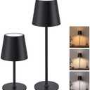 JACKYLED Cordless Table Lamps Rechargeable, 3 Adjustable Height, 5000mAh Battery Operated, 3 Colors Smooth Dimming, Portable LED Waterproof Table Lamp for Dining, Bedroom, Outdoor (2 Pack) - Amazon.com