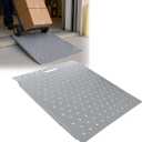 29" x 24" Shed Ramp for Riding Mower & Lawn Equipment -750lbs Heavy Duty Metal Loading Ramps-Slip Punch Plate Loading Ramp for ATV, Motorcycles, Garages, Barns,Lawnmower,Golf Car & Wheelchair (1PC)