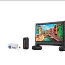 iLive Pop-Up Home Movie Theater Kit with Inflatable Screen, Projector and Party Speaker