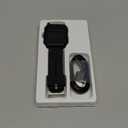 aycy Smart Watch for Men Women Bluetooth Call, 1.85" HD Touch Screen Fitness Watch with Sleep Heart Rate Monitor, 112+ Sports Modes, IP68 Waterproof Activity Trackers for Android iOS, Black