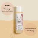 The Honest Company 2-in-1 Cleansing Shampoo Body Wash Gentle for Baby, Naturally Derived Tear-free Hypoallergenic Sweet Almond Nourish 10 fl oz