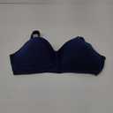 Playtex Women's Wireless Bra, Secrets Perfectly Smooth Wirefree Bra, Full Coverage, US4707 (36DDD, In the Navy)