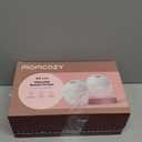 Momcozy M5 Lite Hands-Free Wearable Breast Pump, DoubleFit Flange for Baby-Like Comfort, 3 Modes & 9 Suction Levels, No Flange Insert or Hard Carry Case, 24mm, 2-Pack, Cozy Red