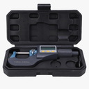 Fafeicy Digital Micrometer, 0~25mm measuring range 0.001mm Accuracy LCD Display with Fine‑Tuning Ratchet Wall Thickness Measuring Tool, Micrometer