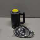 SIMPLETASTE Milk Frother, 4-in-1 Electric Milk Steamer with LED Touch Screen, Automatic Warm and Cold Foam Maker and Milk Warmer for Latte, Cappuccinos, Macchiato (Navy Blue)