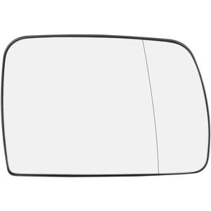 X AUTOHAUX Car Passenger Right Side Rearview Mirror Glass Heated with Backing Plate for BMW X5 2000-2006