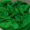 EMART Green Screen Photo Backdrop, 7x10 ft Photoshoot Backdrop Chroma Key Green Screen Polyester Cloth Fabric Curtain for Background Removal, Zoom Meeting, Photo Video Studio, Live Streaming