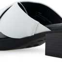 Aerosoles Women's DUANE Low Heeled Slide Sandal (9, White Pu)