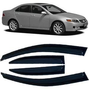 Window Visors Rain Guards for Acura TSX 2004 2005 2006 2007 2008 Accessories, Wind Deflectors Vent Shades for Acura TSX