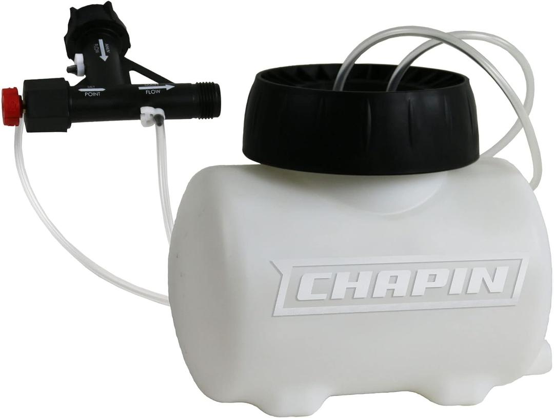 Chapin 4710 1-Gallon HydroFeed in-Line Fertilizing Injection System for Sprinklers and Direct Hose Use, 1-Pack, Translucent White Chapin 4710 1-Gallon HydroFeed in-Line Fertilizing Injection System for Sprinklers and Direct Hose Use, 1-Pack, Translucent White
