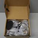 Candlestick Holders Taper Candle Holders, 12PCS Silver Candle Holder Set for Table Centerpiece, Vintage Candle Stand for Table Centerpieces, Home Decor,Weddings,Festival and Parties (12, Silver)