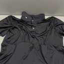 ZITY Mens Polo Shirt Short Sleeve Sports Tactical T-Shirt Athletic Golf Polos Daily Casual Stylish Collared Shirts for Men (Large, Black)