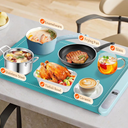 Food Warming Mat with Heat-Resistant Pad, 26X15 Inch, 6-Level Temp 6-Hour Timer, Child Lock Safety, Food Warmer Chafing Dishes for Buffet.