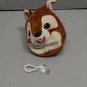 Interactive Dog Toys - Auto Bounce, Move & Vibrate with Sound, Talking Squirrel Puppy Toy for Small Medium Large Dogs, Rechargeable Durable Toy for Anxiety Relief, Boredom & Indoor Play