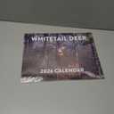 Whitetail Deer Calendar 2026 White Tail Hunting Gifts for Hunters Men Monthly Wall Calender 12 Month | American Made In The USA