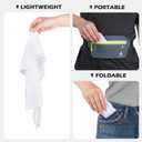 GXCROR Cooling Bandana Cap, Sweat Wicking Helmet Liners, Skull Caps, Doo Rag for Motorcycle, Bicycle, Running, Outdoor Work (White White)