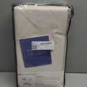 100% Blackout Shield Linen Blackout Curtains for Bedroom 96 Inches Long, Back Tab/Rod Pocket Living Room Drapes, Thermal Insulated Blackout Curtains 2 Panels Set, 50" W x 96" L,Cream