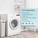 Sunflower Body Pillowcase 100% Cotton Long Pillow Cover/Case Envelope Closure 1 Pack, 2154 inches Ashley Blue, Soft and Breathable