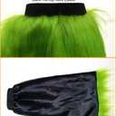 FHQHTH Fuzzy Faux Fur Leg Warmers Fur Heels Long Boots Cuff Cover has Elasticity One Pair Dionysia Boot cover Carnival 18" (Grey)