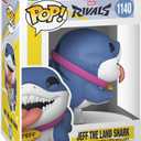 Funko Pop! Games: Marvel Rivals - Jeff The Land Shark - Collectable Vinyl Figure - Gift Idea - Official Merchandise - Toys for Kids & Adults - Video Games Fans