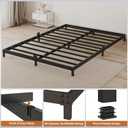 Full Size Low Profile Metal Platform Bed Frame
