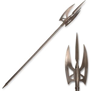 Carbon Steel Finnick Trident Real Metal Cosplay Prop About 71 inches