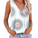 Womens Tank Tops Sleeveless Summer Tops Loose Fit Running Athletic Shirts (White, XXL)